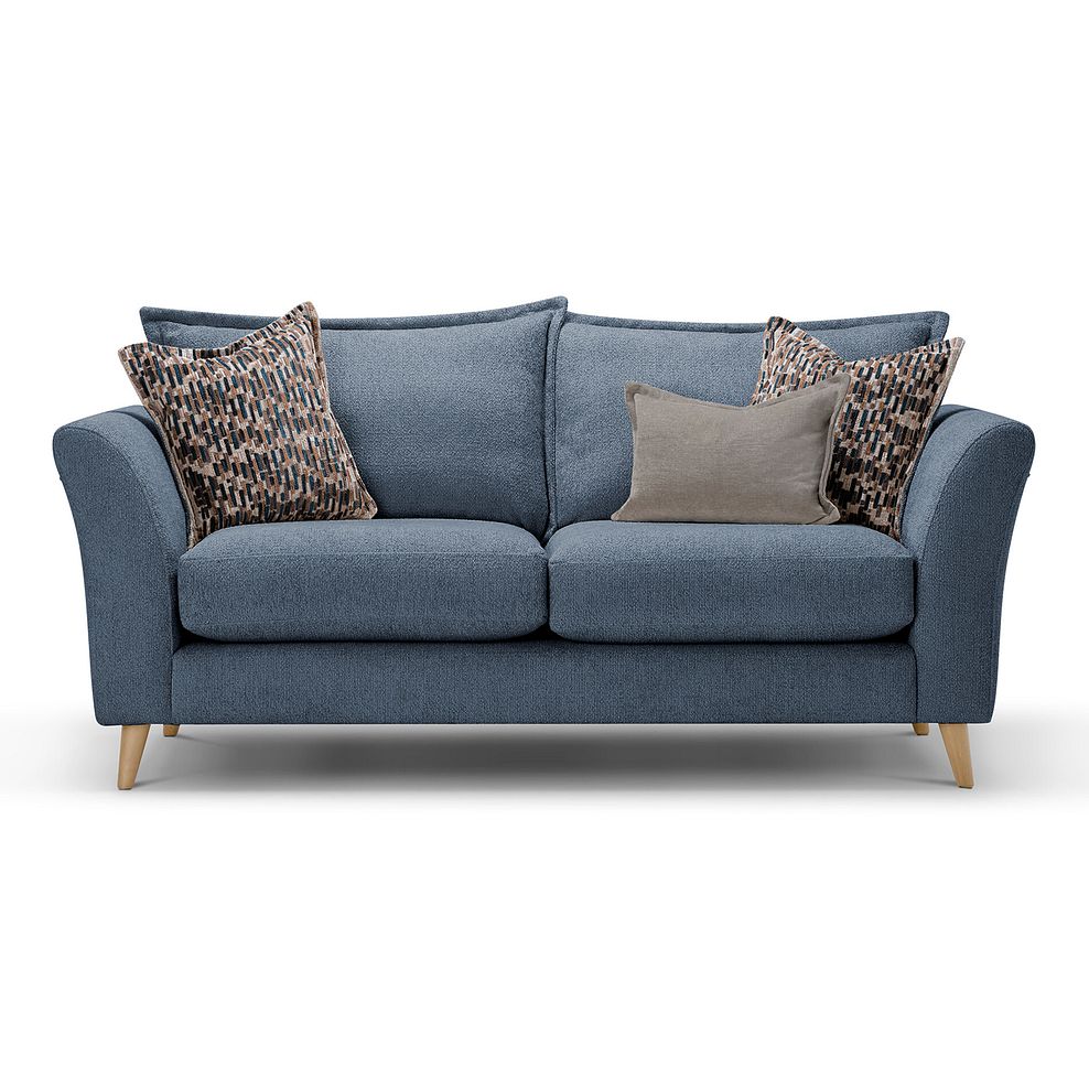 Hoxley 3 Seater Sofa in Leo Ocean fabric 1