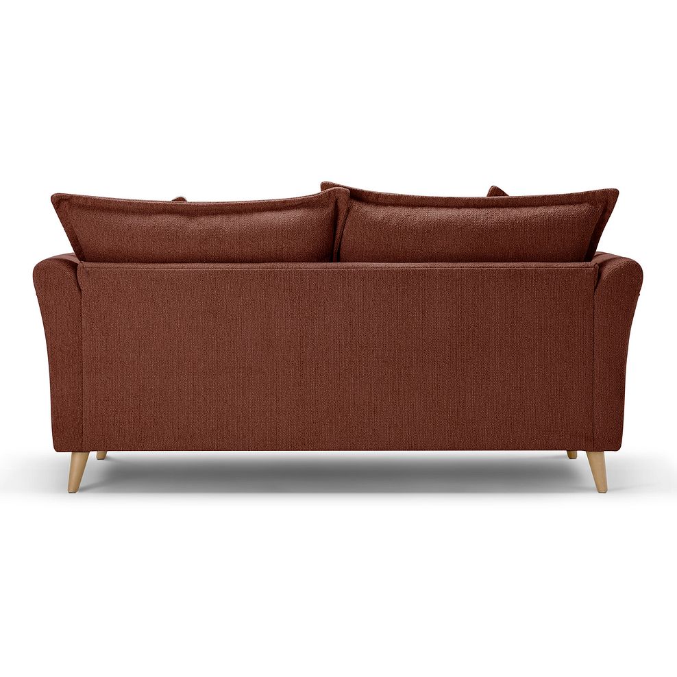 Hoxley 3 Seater Sofa in Leo Rust fabric 5
