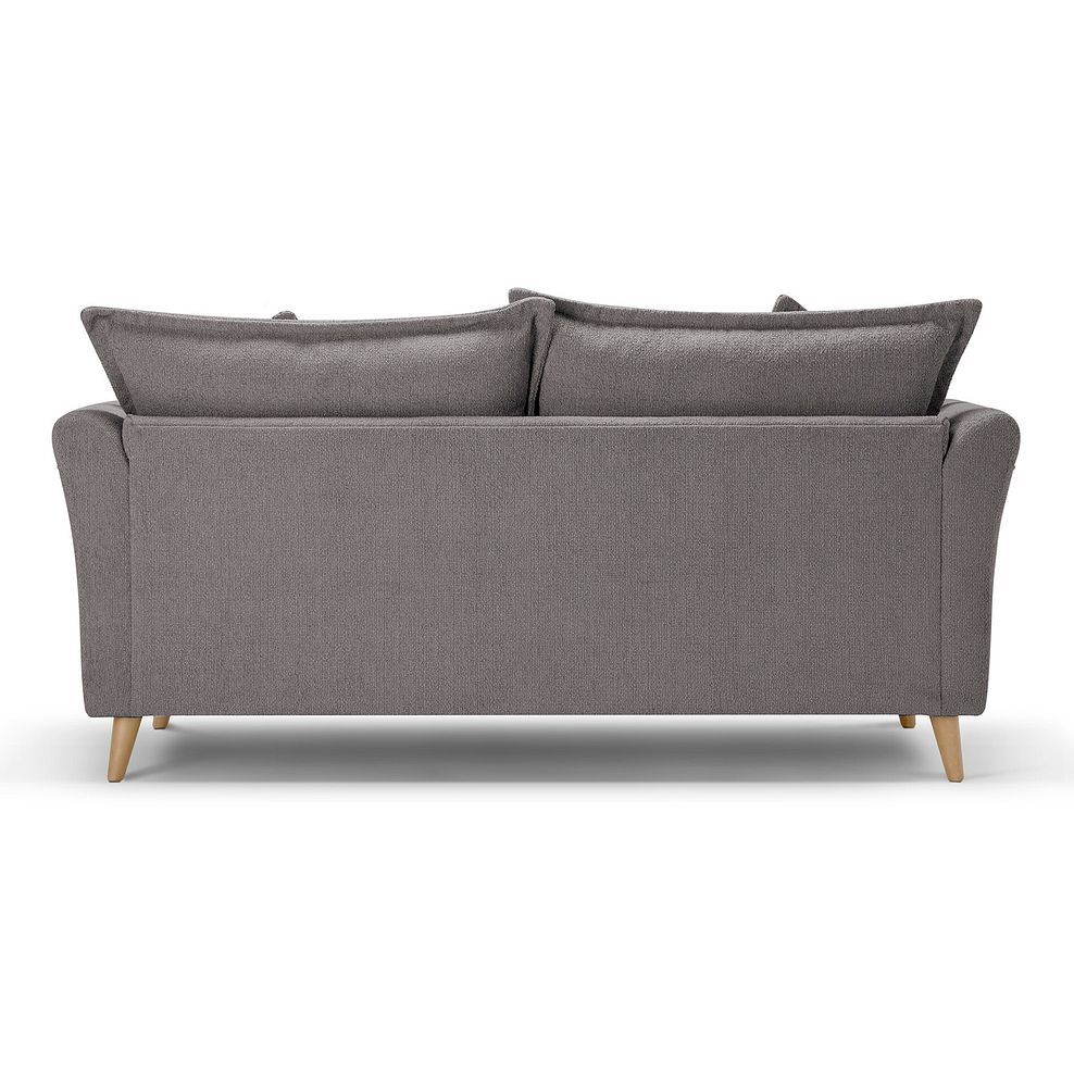 Hoxley 3 Seater Sofa in Leo Truffle fabric 5