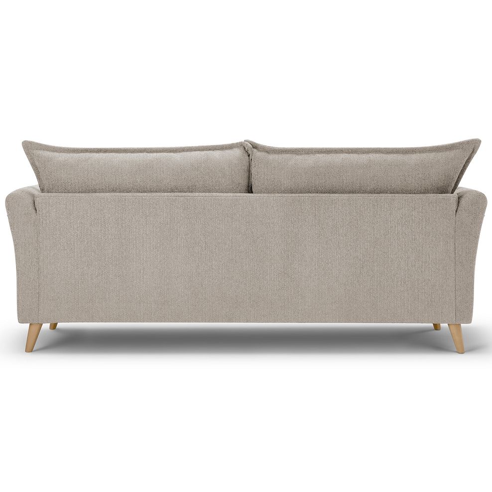 Hoxley 4 Seater Sofa in Leo Biscuit fabric 5