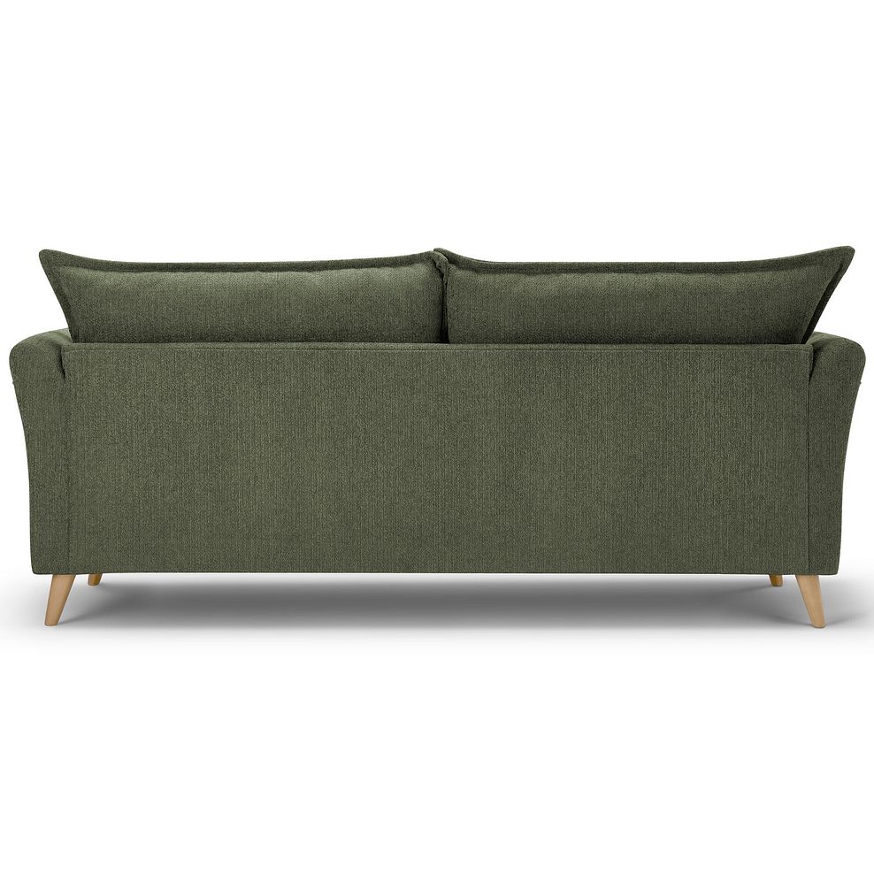 Hoxley 4 Seater Sofa in Leo Forest fabric 5