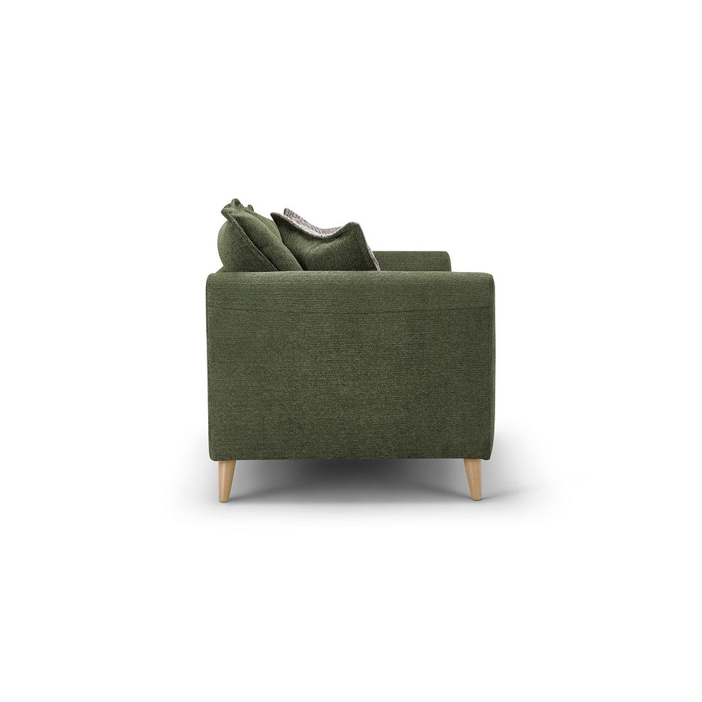Hoxley 4 Seater Sofa in Leo Forest fabric 3