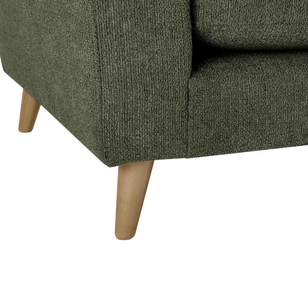 Hoxley 4 Seater Sofa in Leo Forest fabric 6