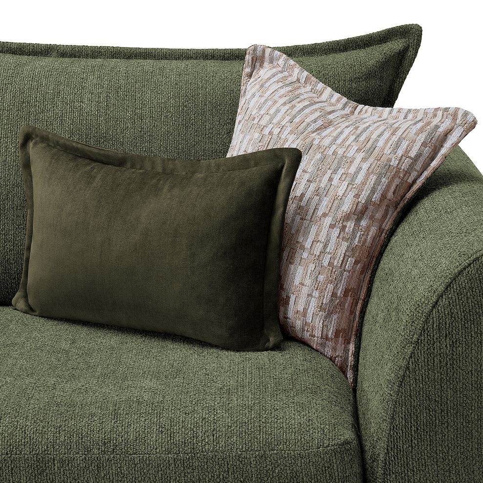 Hoxley 4 Seater Sofa in Leo Forest fabric 8
