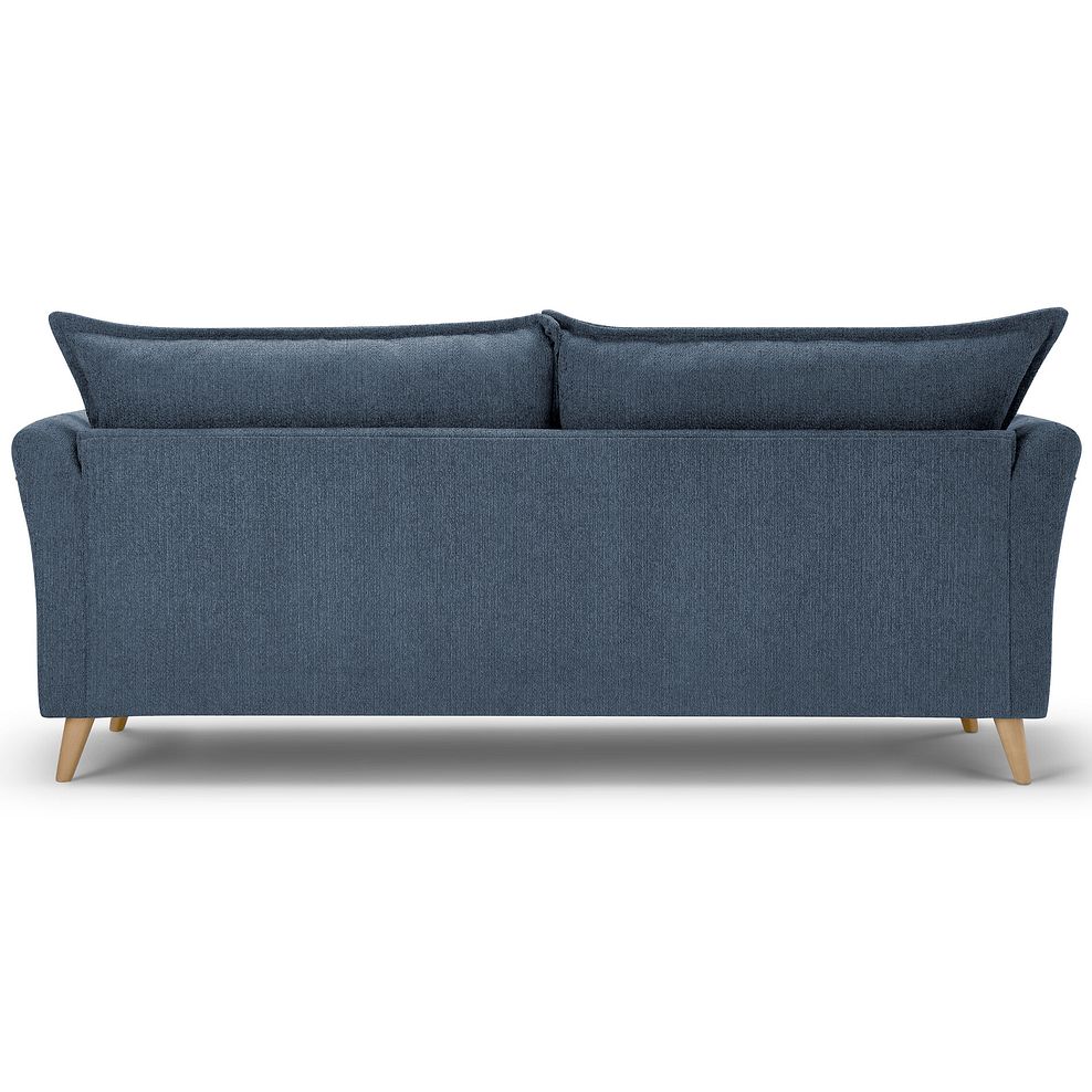 Hoxley 4 Seater Sofa in Leo Ocean fabric 5