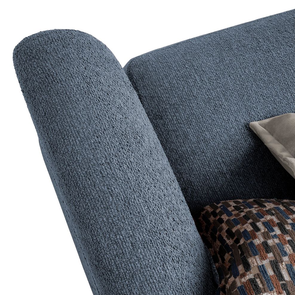 Hoxley 4 Seater Sofa in Leo Ocean fabric 10