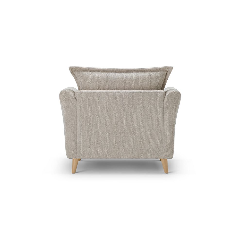 Hoxley Armchair in Leo Biscuit fabric 8