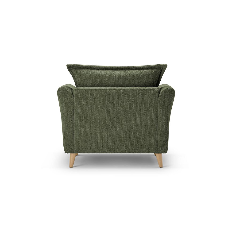 Hoxley Armchair in Leo Forest fabric 5