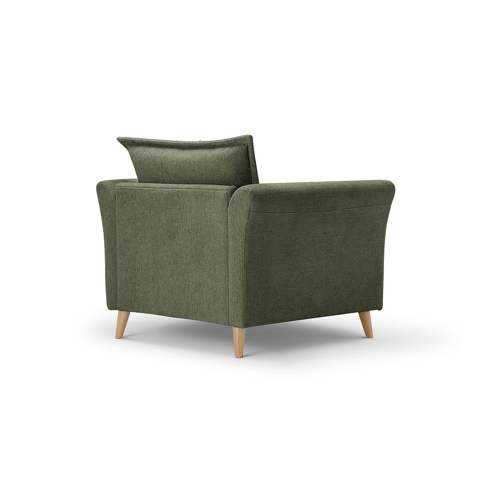 Hoxley Armchair in Leo Forest fabric 4
