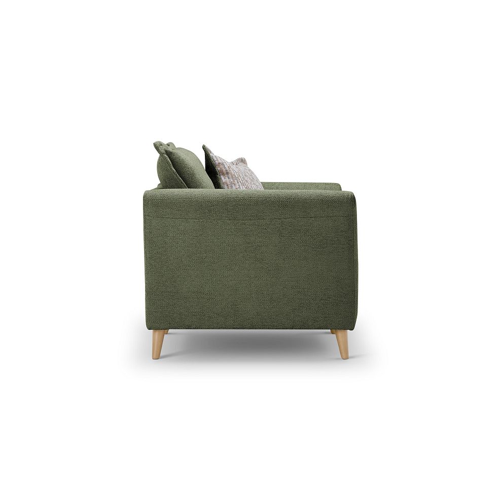 Hoxley Armchair in Leo Forest fabric 3