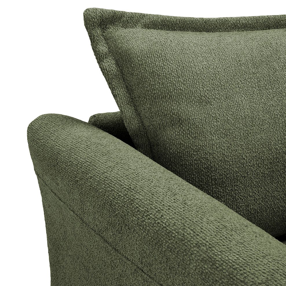 Hoxley Armchair in Leo Forest fabric 8