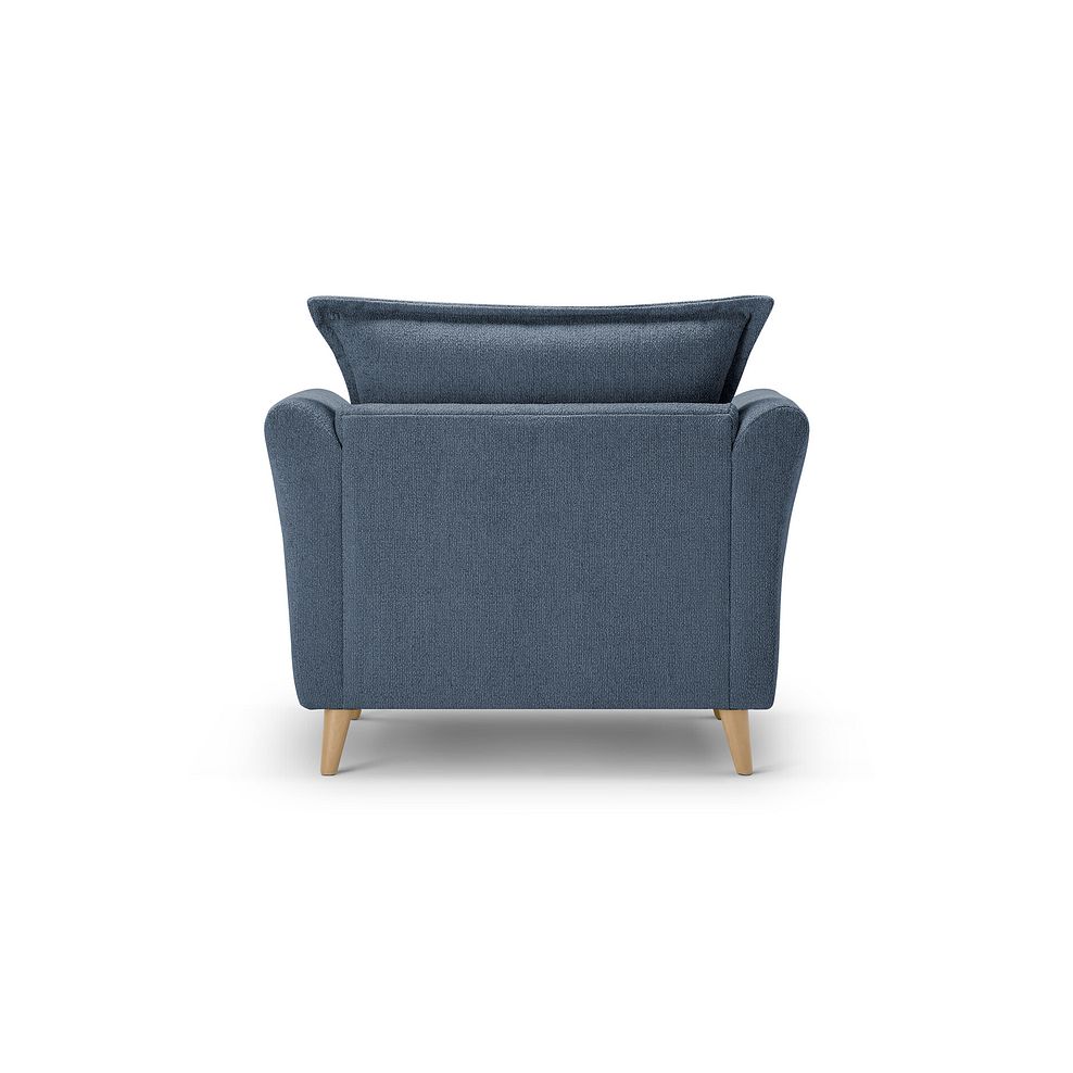 Hoxley Armchair in Leo Ocean fabric 5