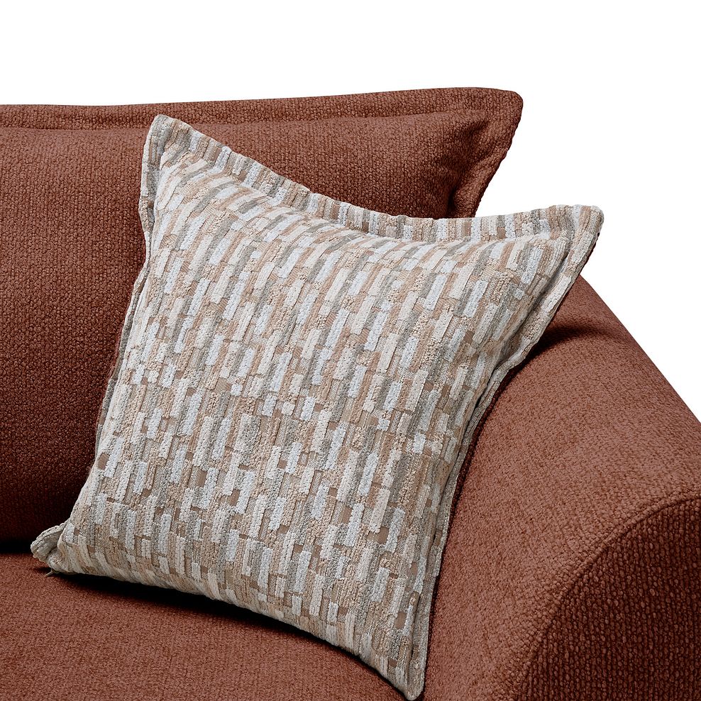 Hoxley Armchair in Leo Rust fabric 6