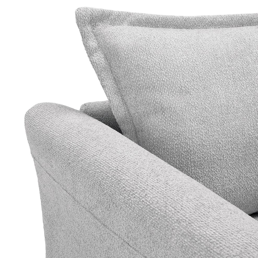 Hoxley Armchair in Leo Silver fabric 8