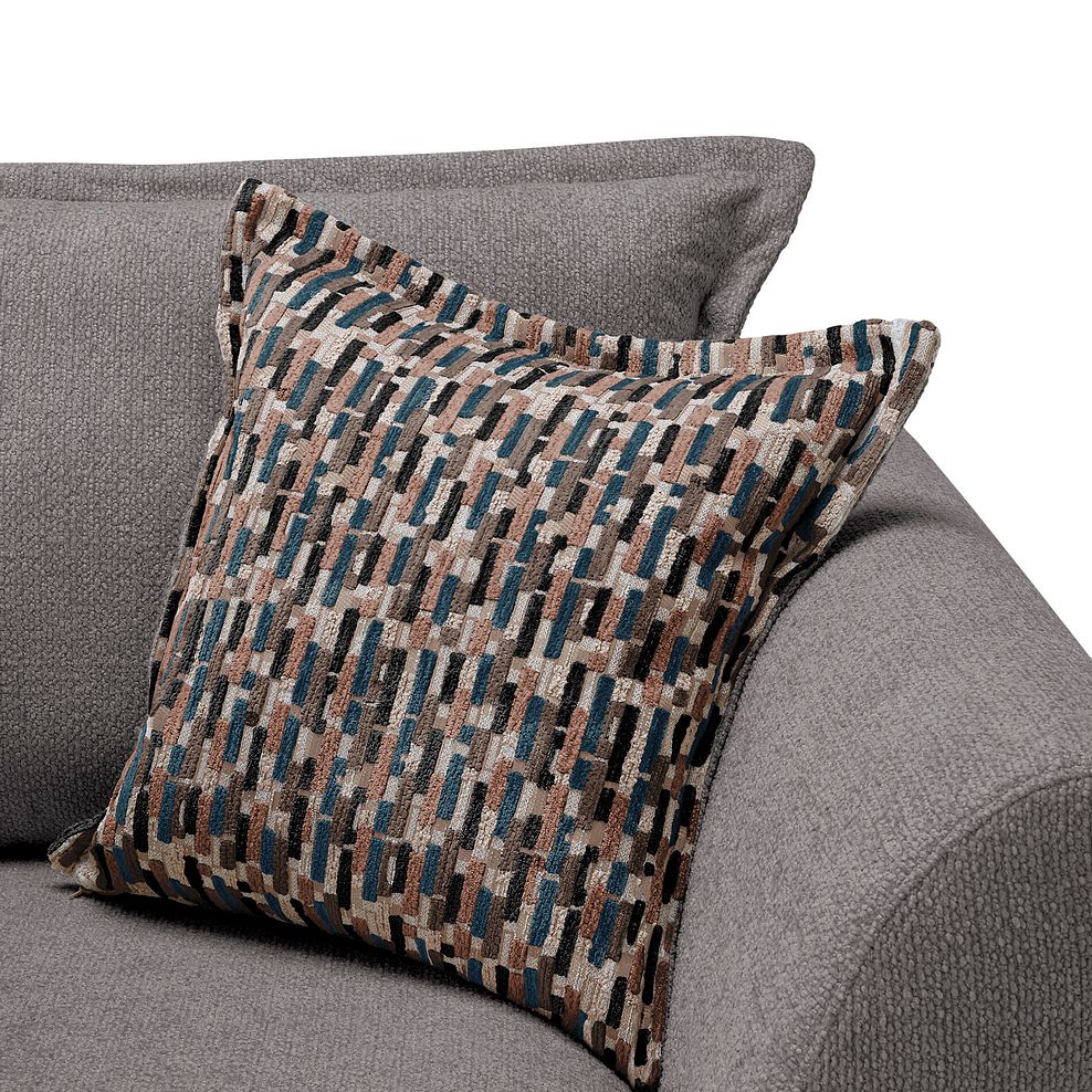 Hoxley Armchair in Leo Truffle fabric 6