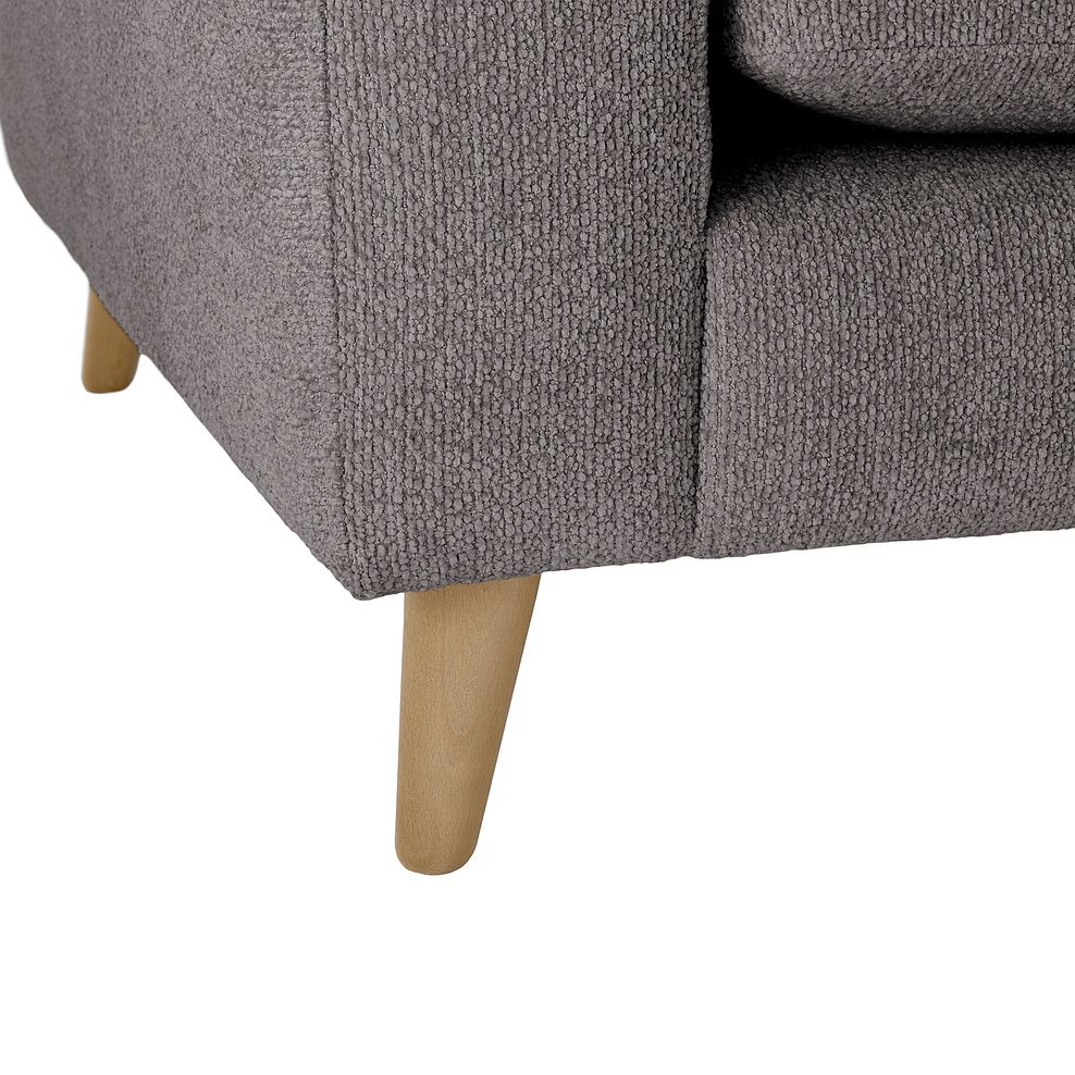 Hoxley Armchair in Leo Truffle fabric 7
