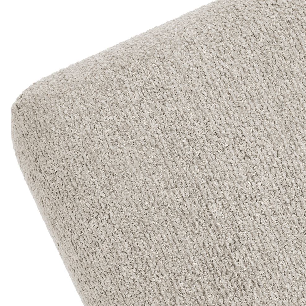 Hoxley Bench Footstool in Leo Biscuit fabric 4