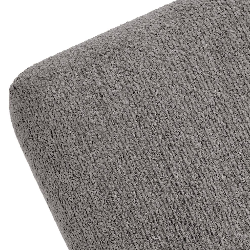 Hoxley Bench Footstool in Leo Truffle fabric 4