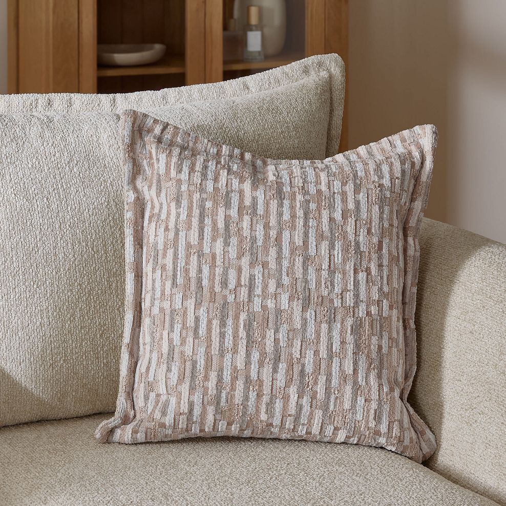 Hoxley Loveseat in Leo Biscuit fabric 4