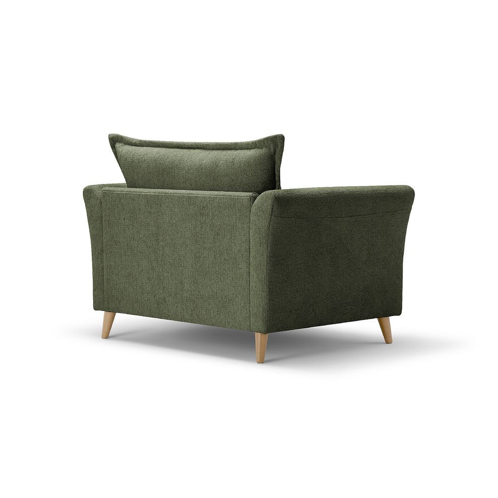 Hoxley Loveseat in Leo Forest fabric 4