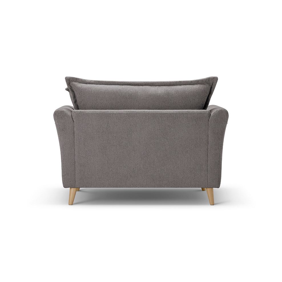 Hoxley Loveseat in Leo Truffle fabric 5
