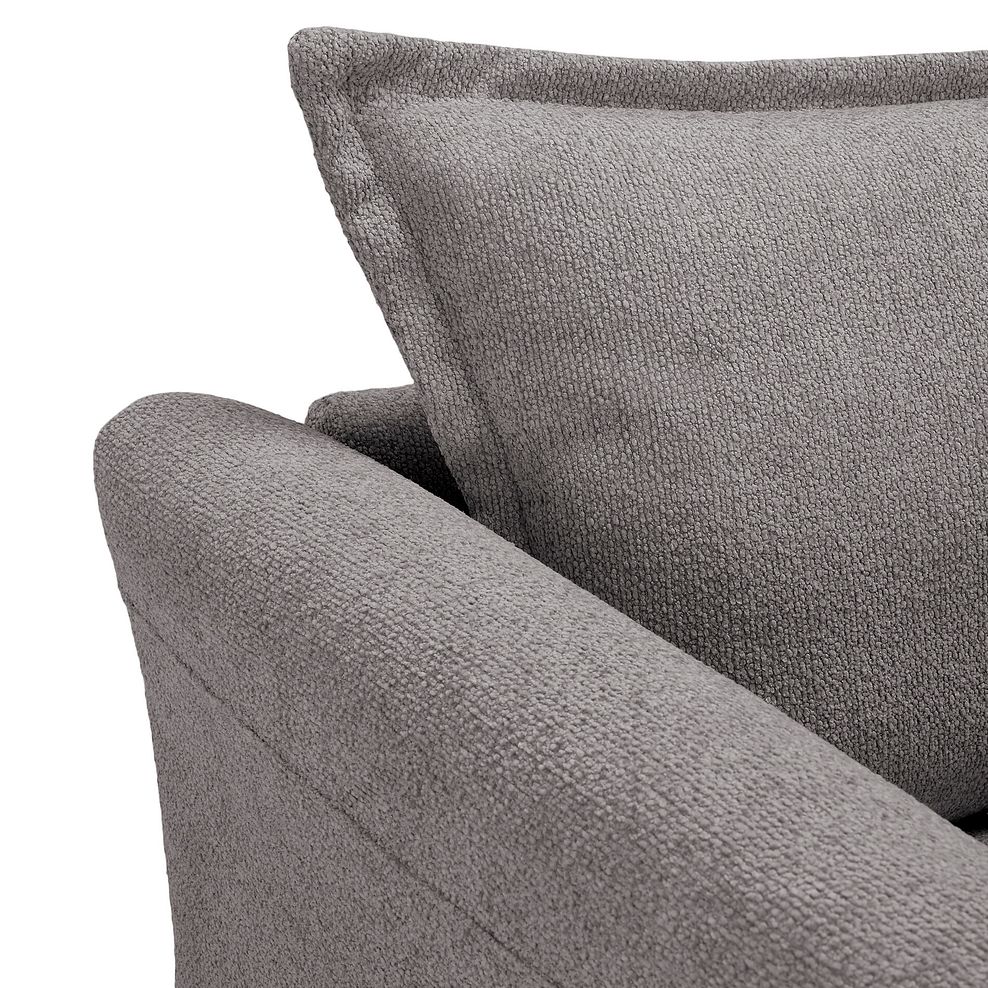 Hoxley Loveseat in Leo Truffle fabric 6