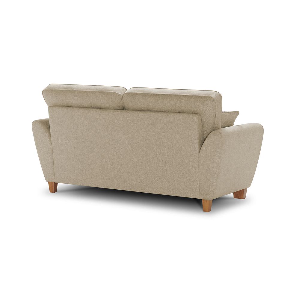 Inca 2 Seater Sofa in Christy Collection Beige Fabric 3