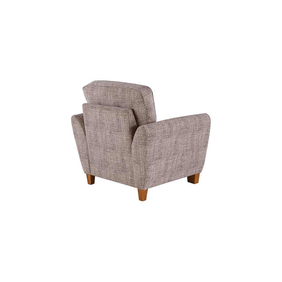Inca Armchair in May Collection Beige fabric 3