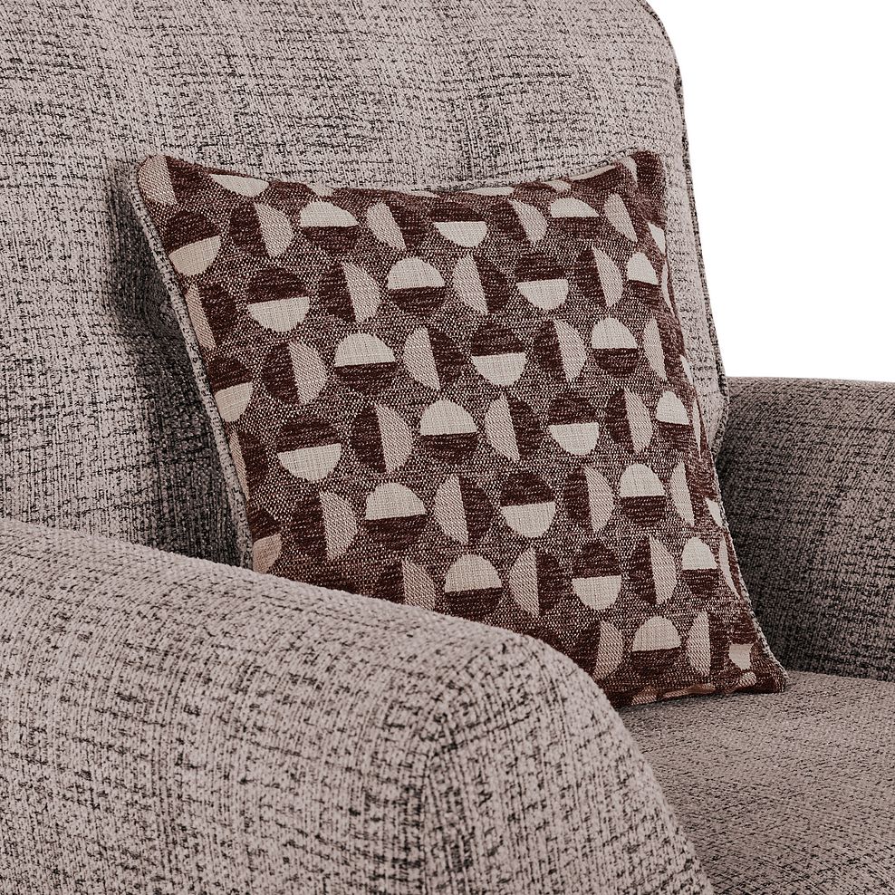 Inca Armchair in May Collection Beige fabric 6