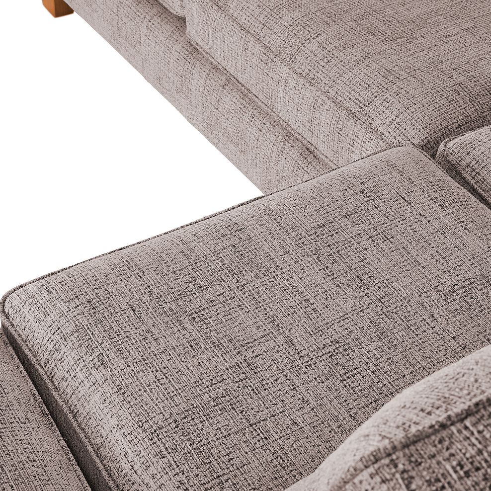 Inca Right Hand Corner Chaise Sofa in May Collection Beige fabric 6