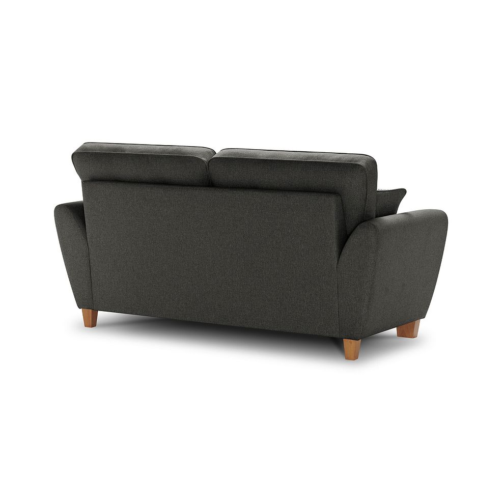 Inca 2 Seater Sofa in Christy Collection Charcoal Fabric 3