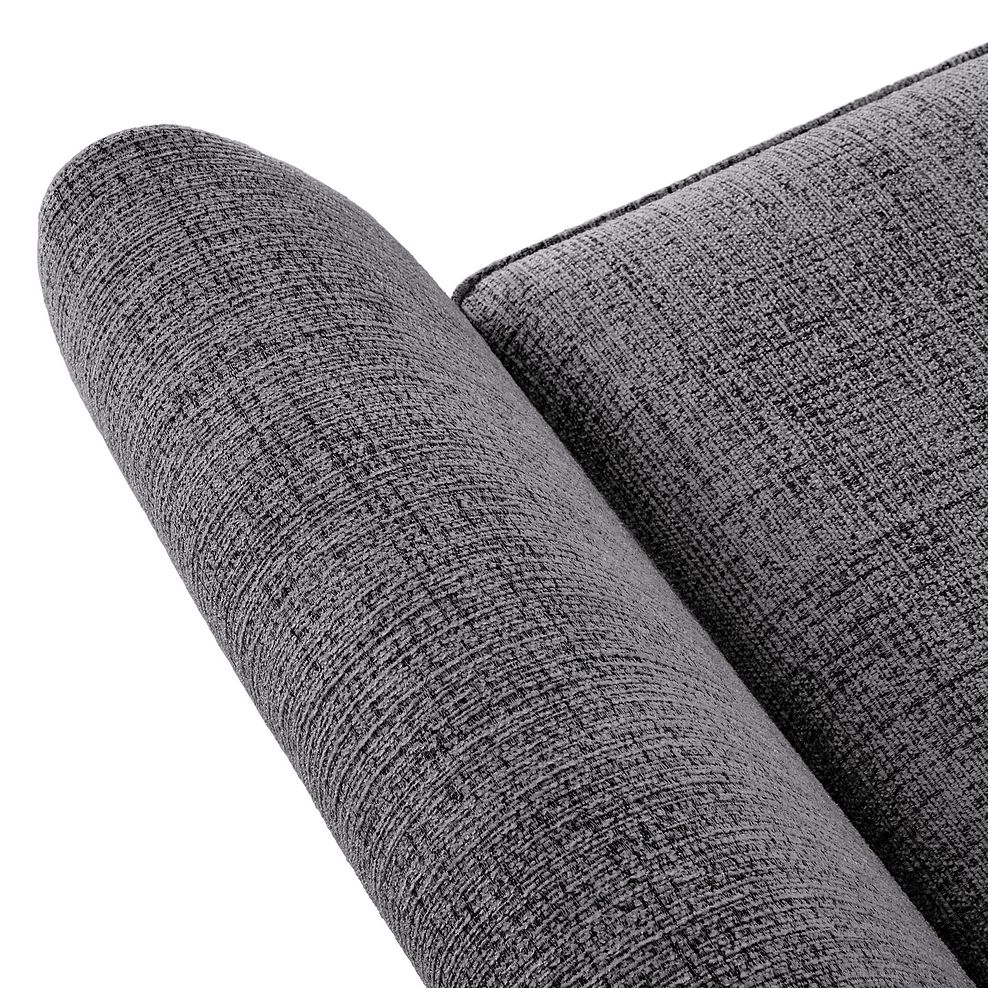Inca 3 Seater Sofa in May Collection Charcoal fabric Thumbnail 5