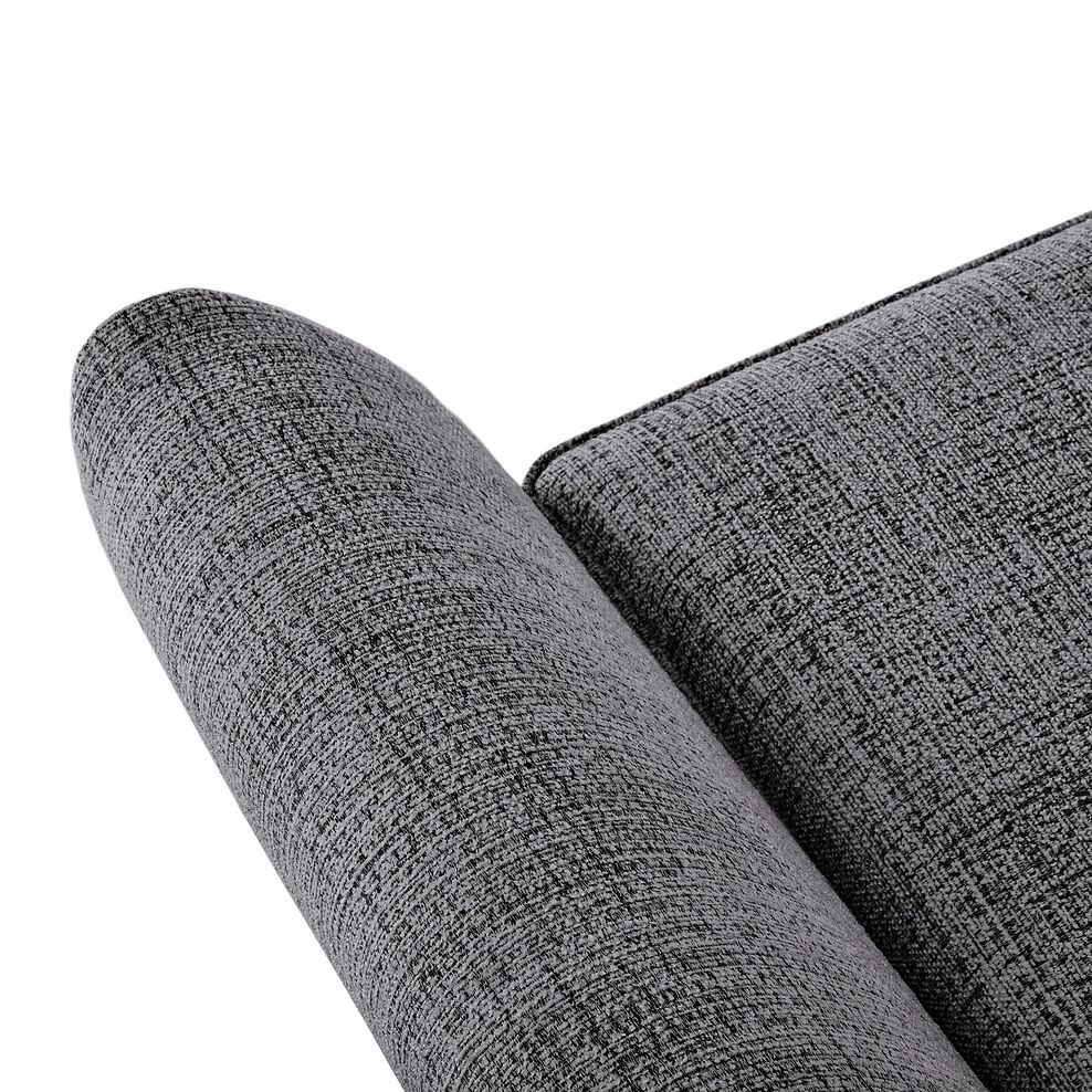 Inca Armchair in May Collection Charcoal fabric 5