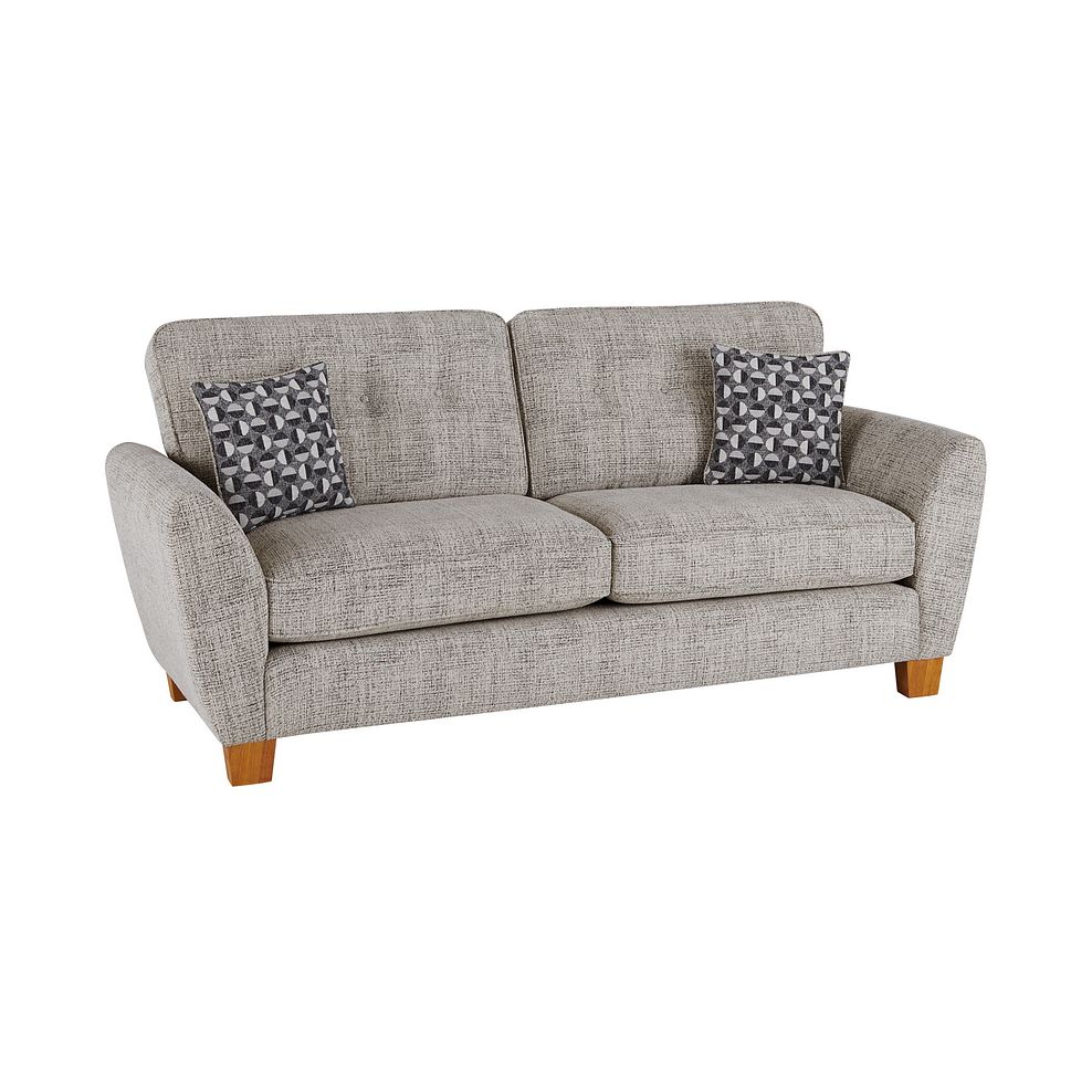 Inca 3 Seater Sofa in May Collection Cream fabric