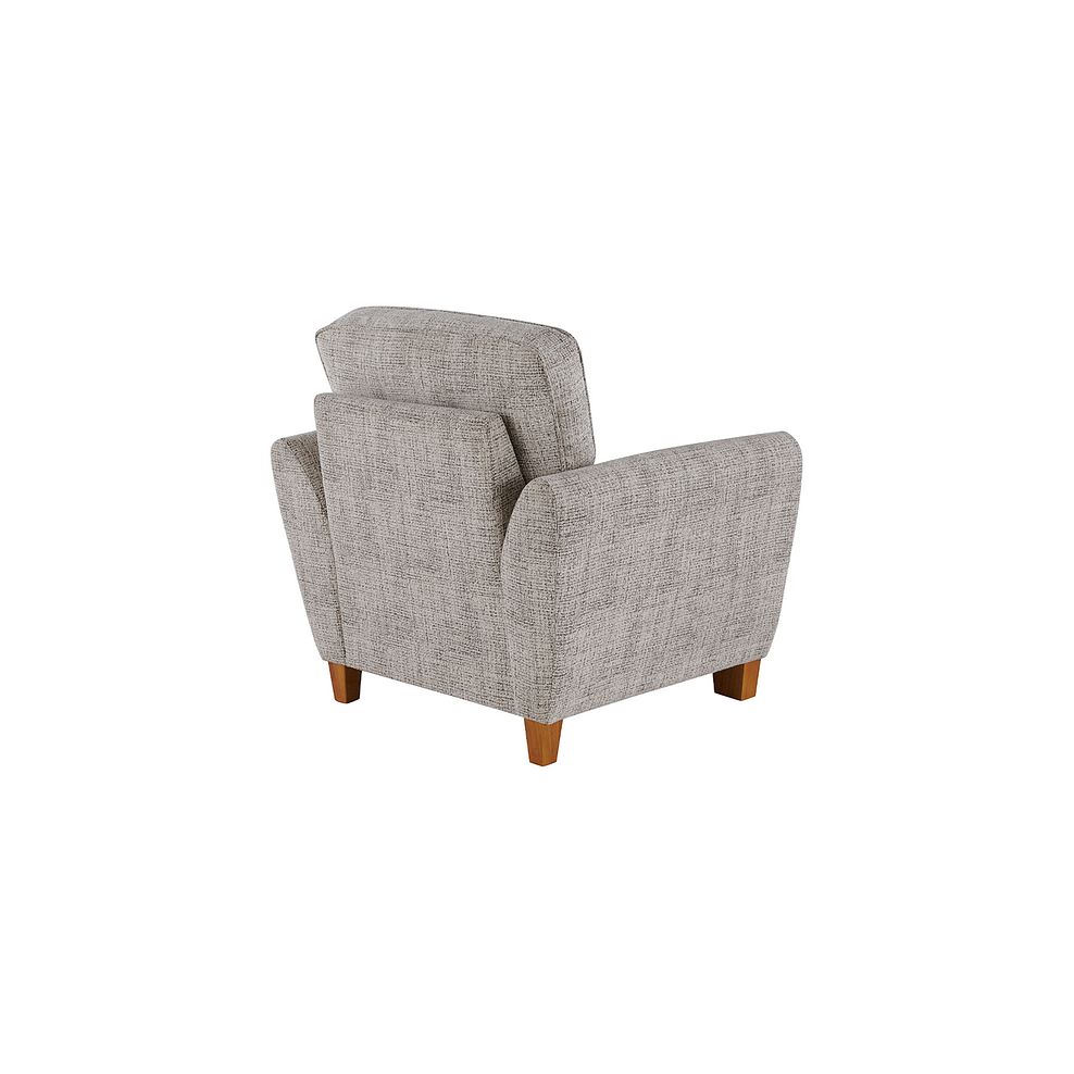 Inca Armchair in May Collection Cream fabric 4