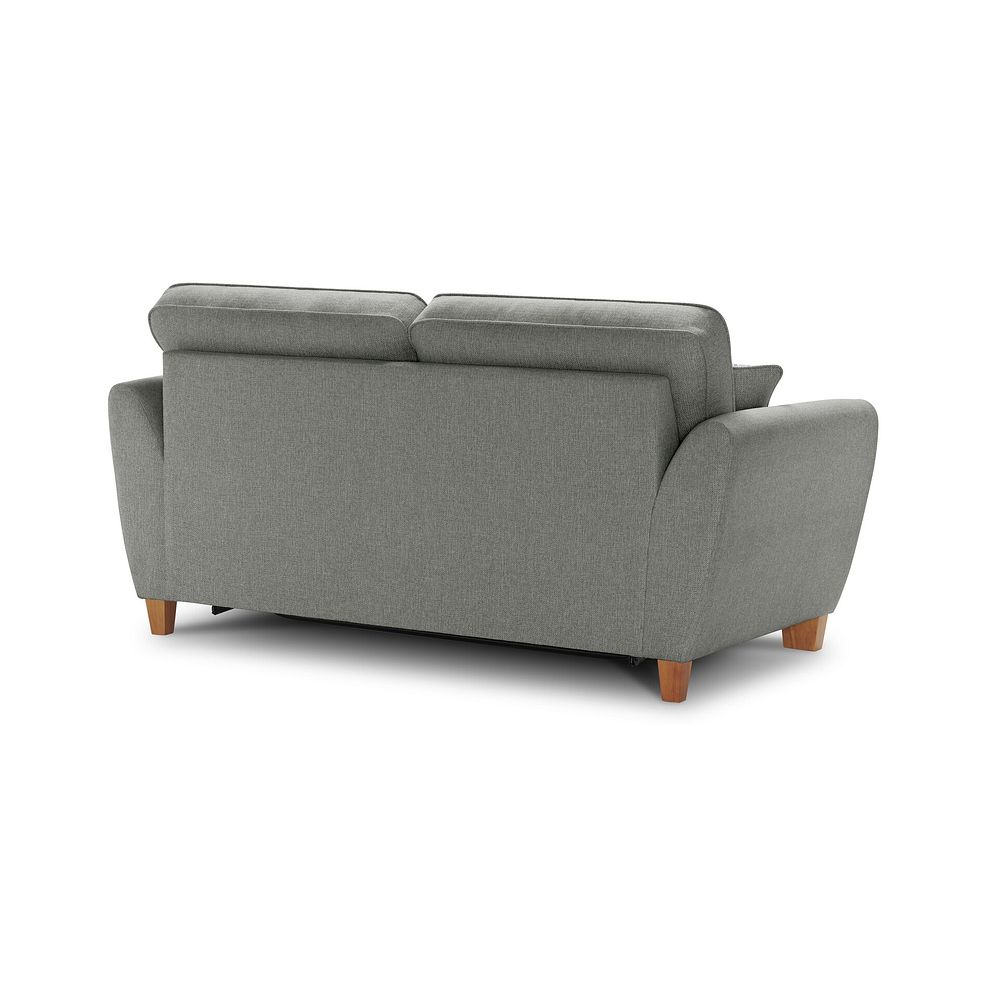 Inca 2 Seater Sofa Bed in Christy Collection Grey Fabric 4