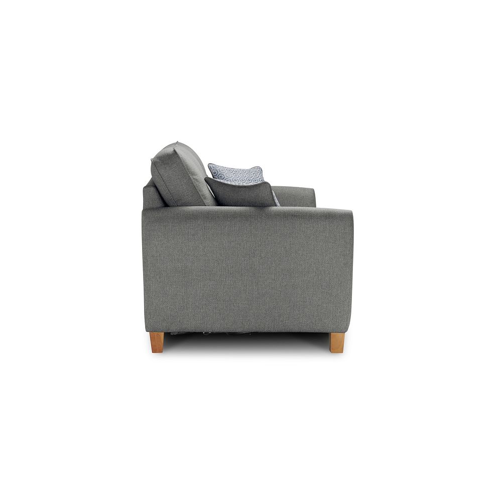 Inca 2 Seater Sofa Bed in Christy Collection Grey Fabric 5