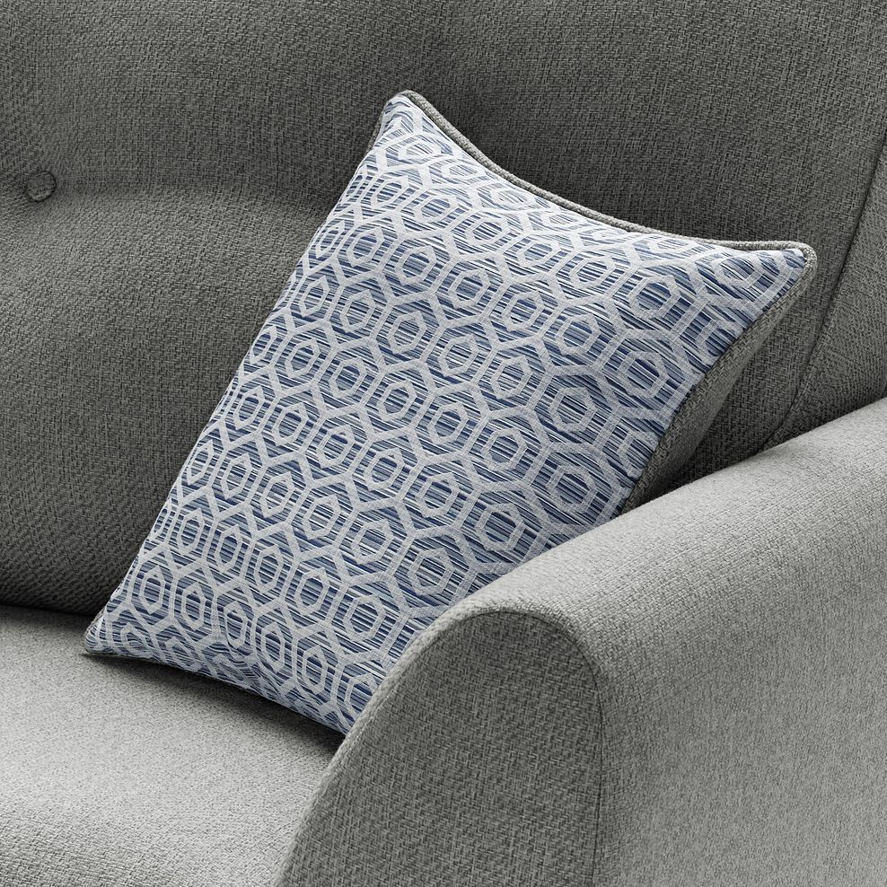 Inca Armchair in Christy Collection Grey Fabric 7