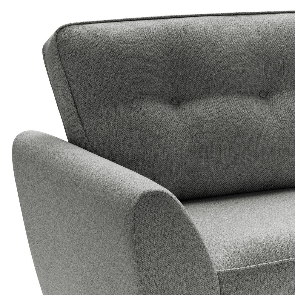 Inca Armchair in Christy Collection Grey Fabric 8