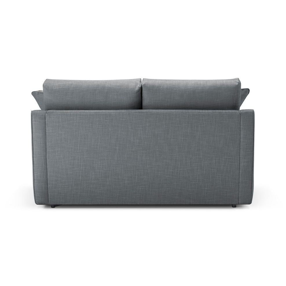 Isabella 2 Seater Sofa in Polly Charcoal Fabric with Natural Scatter Cushions 5
