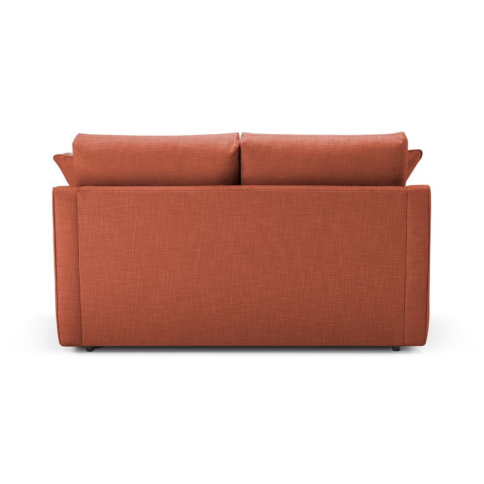 Isabella 2 Seater Sofa in Polly Rust Fabric with Rust Scatter Cushions 5