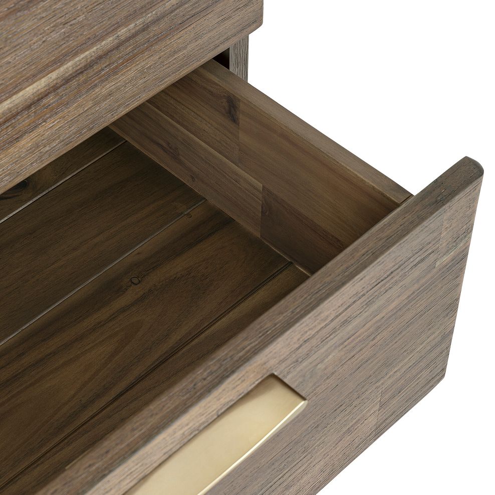 Islington Marble and Dark Acacia 2+3 Chest of Drawers Thumbnail 10