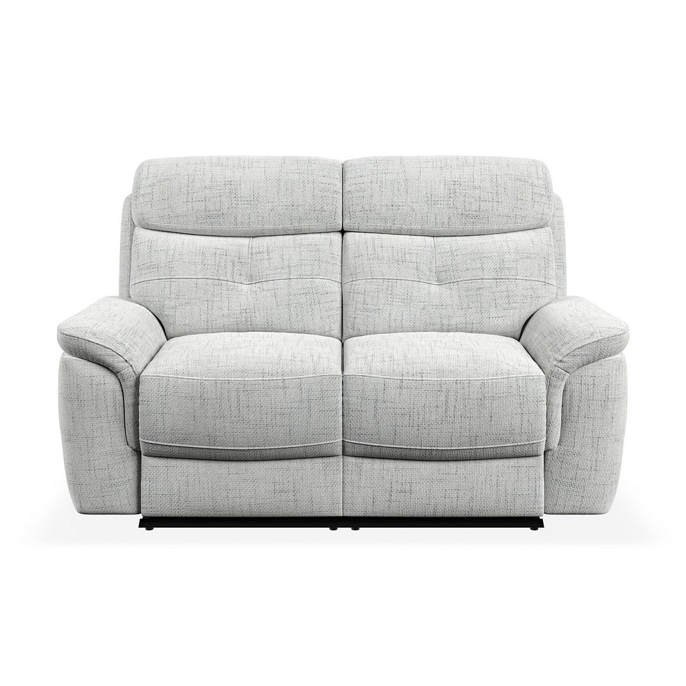 Iver 2 Seater Electric Recliner Sofa in Keswick Dove Grey Fabric 5