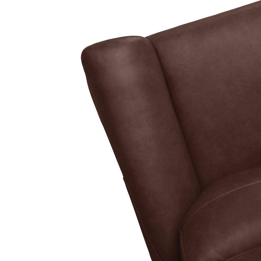 Iver 2 Seater Electric Recliner Sofa in Odyssey Tan Leather 9