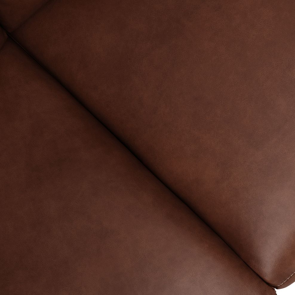 Iver 2 Seater Electric Recliner Sofa in Virgo Chestnut Leather 12