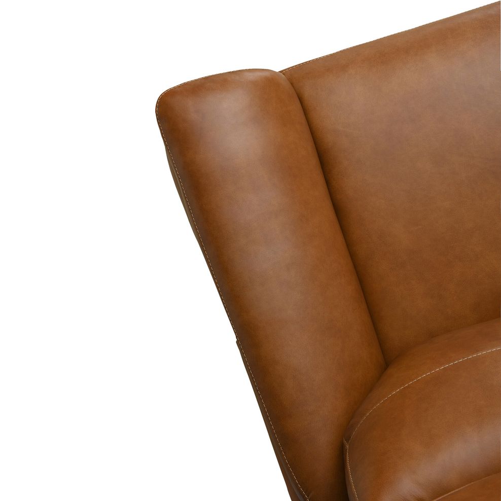 Iver 2 Seater Electric Recliner Sofa in Virgo Cognac Leather 13