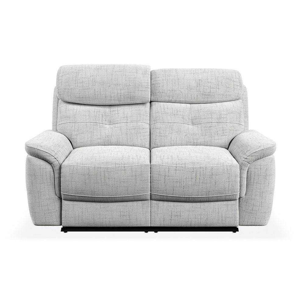 Iver 2 Seater Electric Recliner Sofa with Power Headrests in Keswick Dove Grey Fabric 5