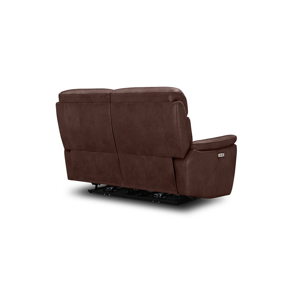 Iver 2 Seater Electric Recliner Sofa with Power Headrests in Odyssey Tan Leather 8