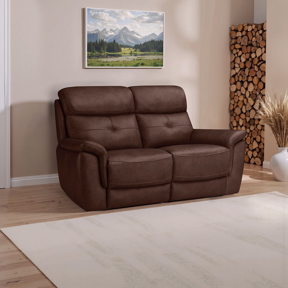 Iver 2 Seater Sofa in Odyssey Tan Leather 1