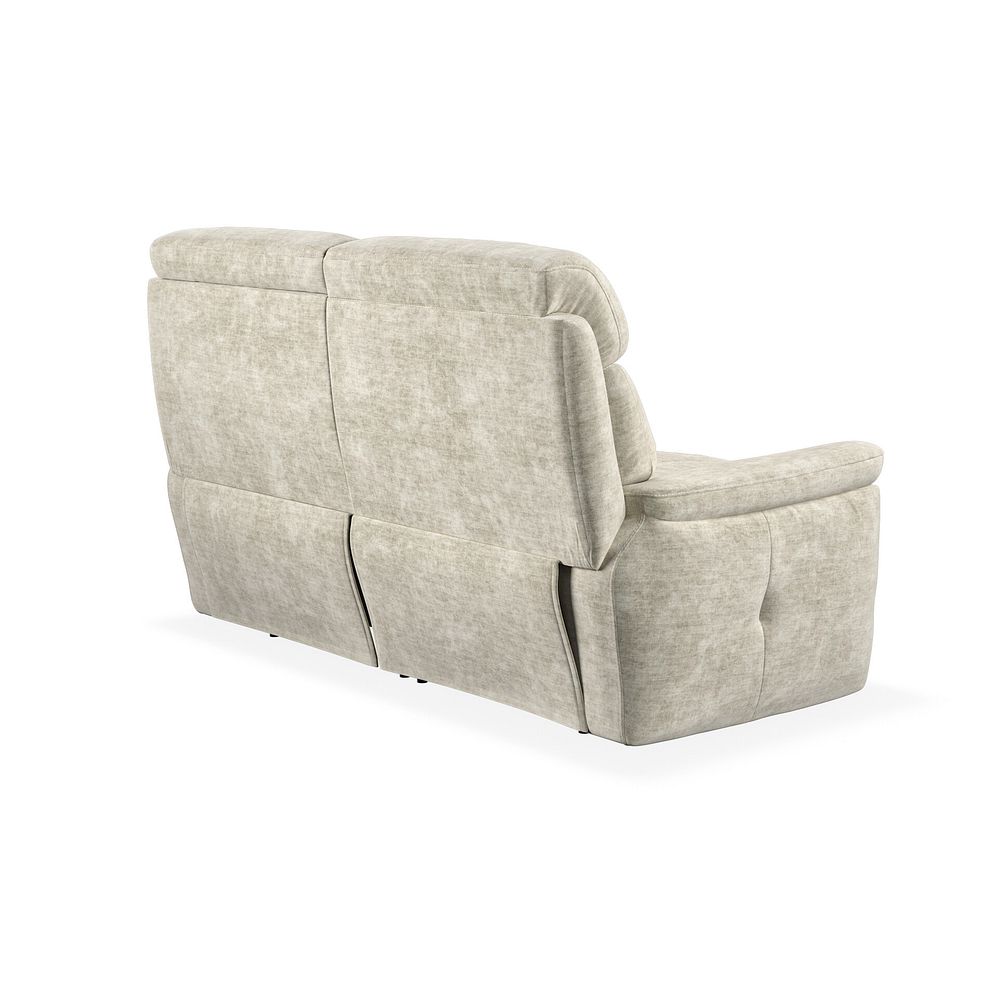 Iver 2 Seater Sofa in Plush Beige Fabric 4